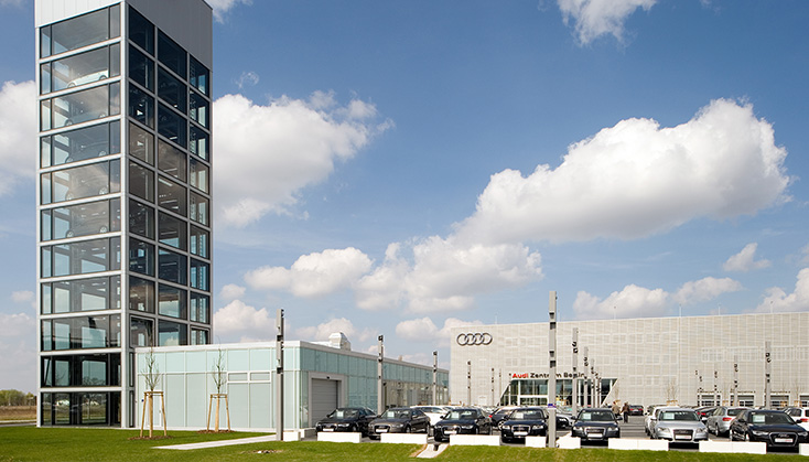 Referenz Gebäude Audi Berlin