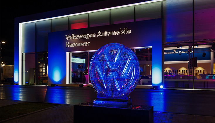 Referenz Gebäude Volkswagen Automobile Hannover.