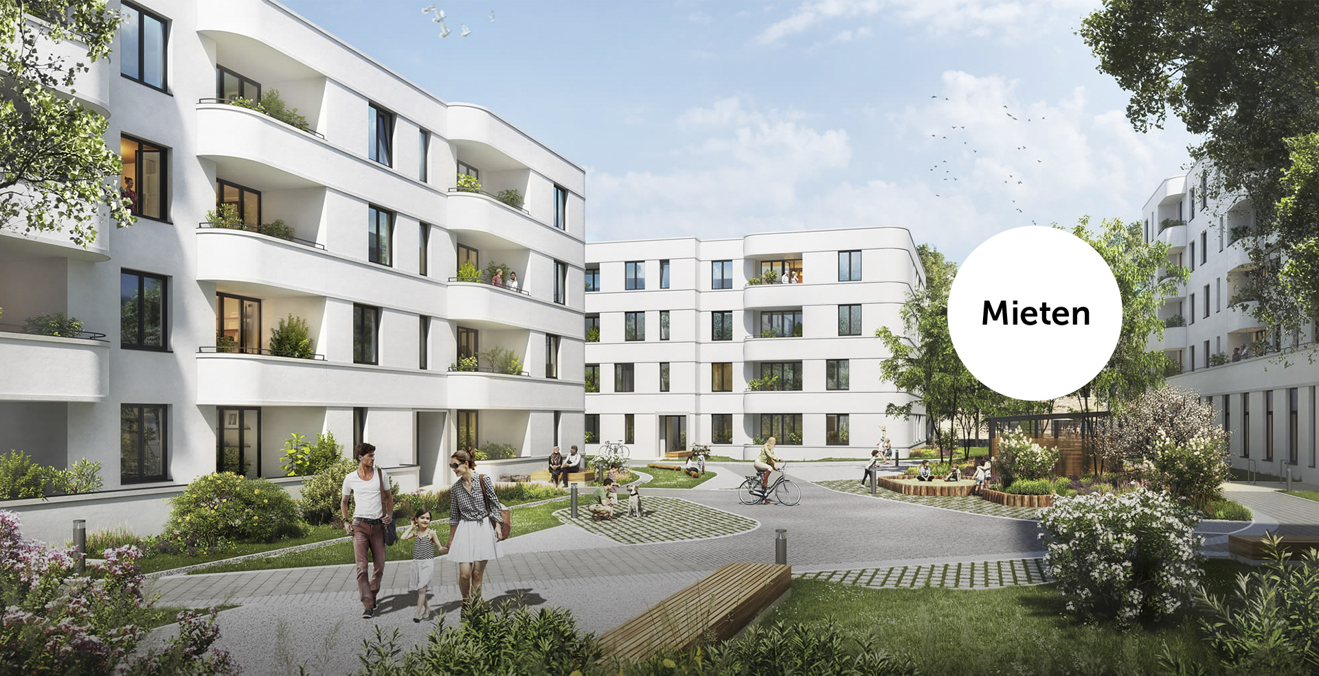 Gebäudegruppe Lindenhöfe.