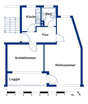 Großzügiges Wohnzimmer und Tageslichtbad mit Badewanne - Photo 5