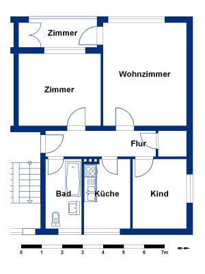 Grünes Wohnen in Detmerode – 3‑Zimmer‑Wohnung mit sonniger Loggia - Photo 5