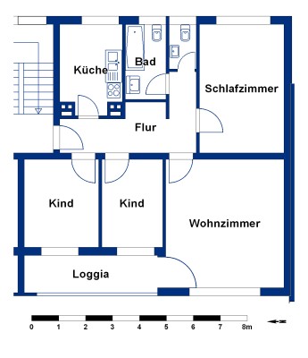Viel Platz für die Familie: 4 Zimmer, Gäste-WC und Loggia - Photo 5