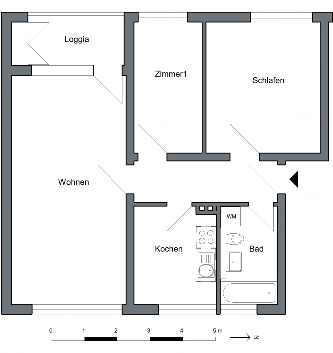 Ihr neues Zuhause mit großzügigem Wohnbereich und Tageslichtbad - Photo 4