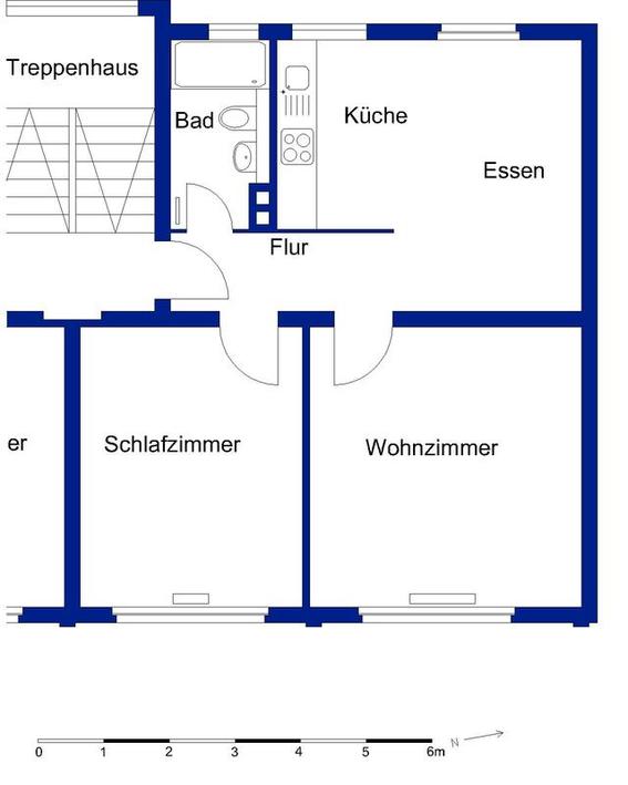 Gemütliches Wohnen auf dem Wohltberg: Helle 2‑Zimmer‑Wohnung mit großer Küche - Photo 5
