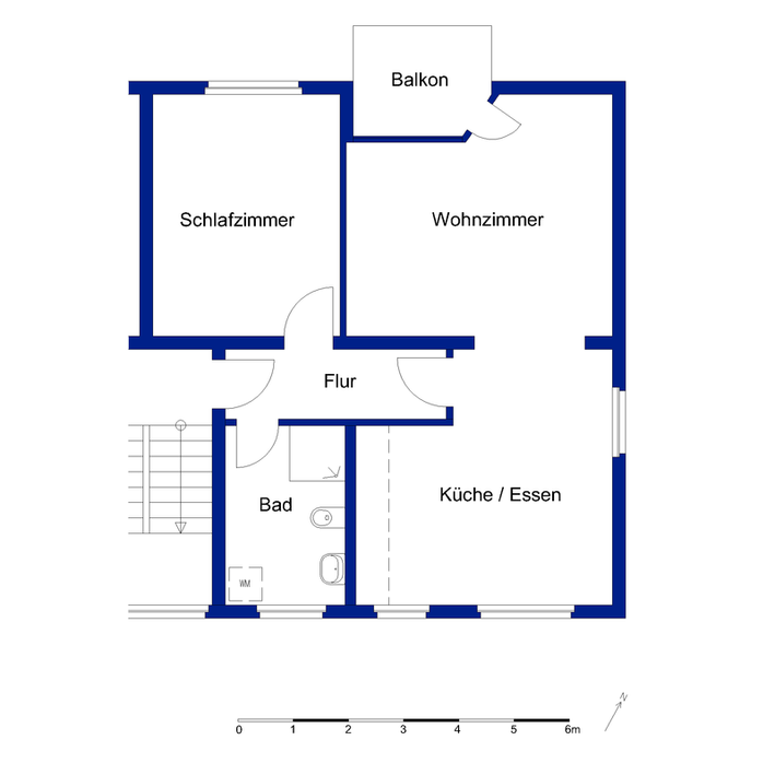 2-Zimmer-Wohnung mit Einbauküche und Vinyl - Photo 5