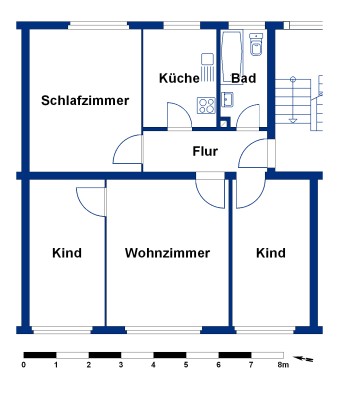 Zentral wohnen im Wohltberg: 4-Zimmer-Wohnung mit Tageslichtbad - Photo 4