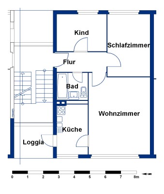 3 Zimmer mit Loggia und guter Anbindung - Photo 5