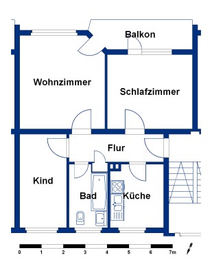 Wohnen im Hellwinkel: 3 Zimmer, Balkon und die Innenstadt ganz nah - Photo 4