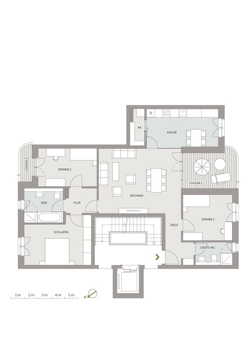 Wohnkomfort in den Steimker Gärten: 2 Loggien, Stellplatz und Design-Bodenbelag - Photo 5