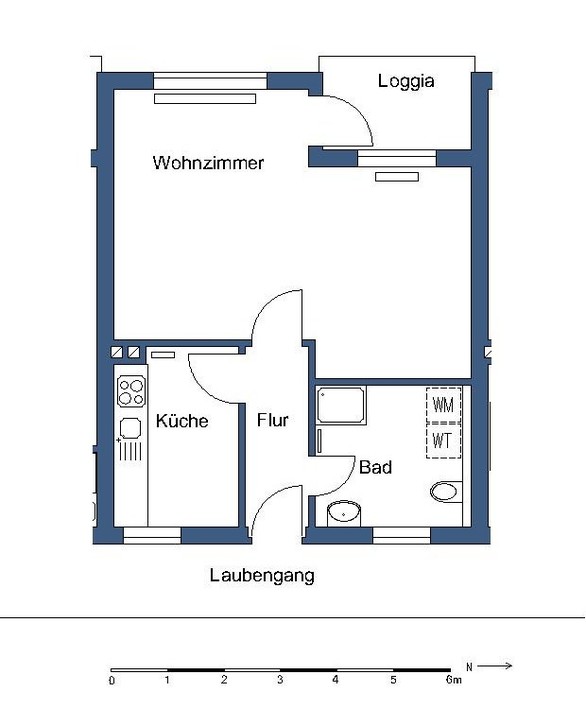 Bequem erreichbar per Aufzug: Wohnen mit Blick ins Grüne - Foto 5