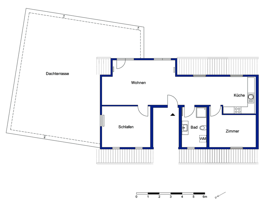 Modern, hell u. citynah – exklusives Wohnen mit großer Dachterrasse - Photo 5