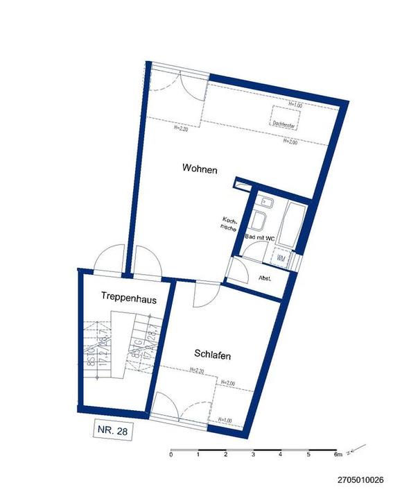 Zentral u. gemütlich: 2 Zimmer mit offenem Wohn‑ und Kochbereich - Foto 5