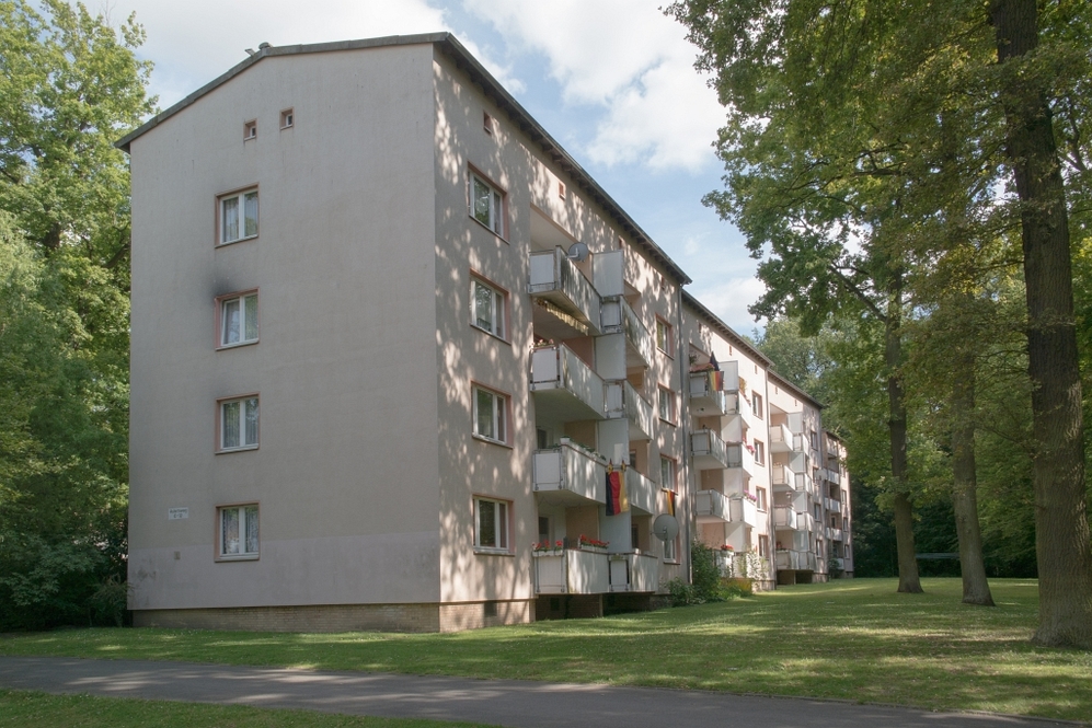 Helle Wohnung nahe der Innenstadt mit Einbauküche und großem Wohnzimmer - Foto 5