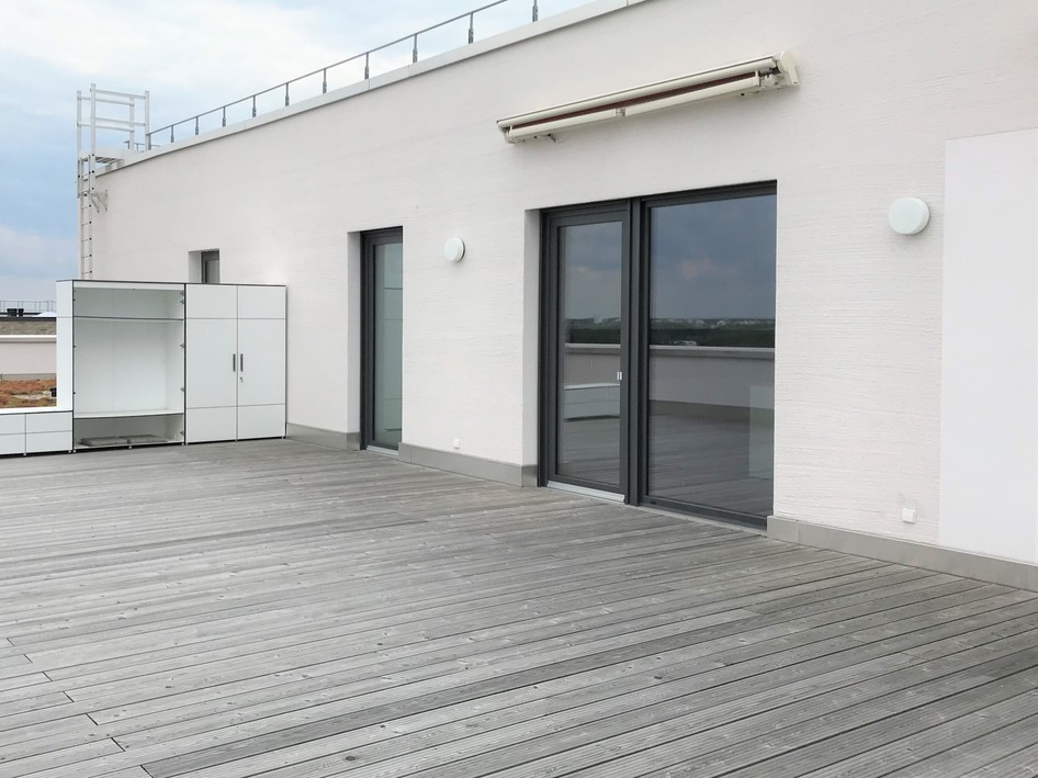 Penthouse mit ca. 85 m² Dachterrasse und SieMatic-Einbauküche – Willkommen in den Steimker Gärten! - Photo 5