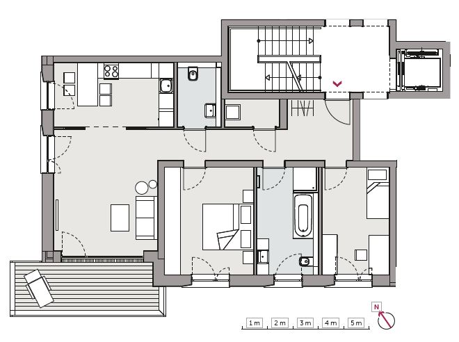 Naturnah wohnen, stadtnah leben – Exklusive 3-Zimmer-Wohnung in den Steimker Gärten - Foto 5