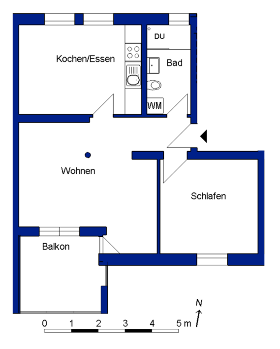 Exklusives Wohnen in Fallersleben – Stilvolle 2-Zimmer-Wohnung mit Balkon - Foto 5