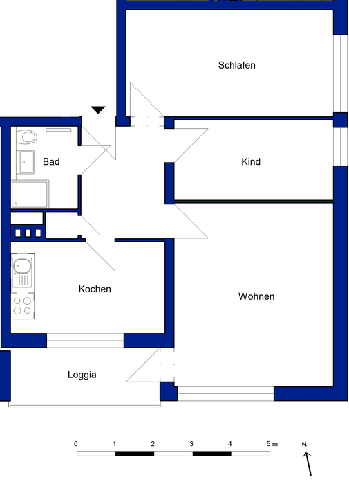 Mit Aufzug, Einbauküche und Loggia ins neue Zuhause mit hochwertiger Einbauküche - Photo 5