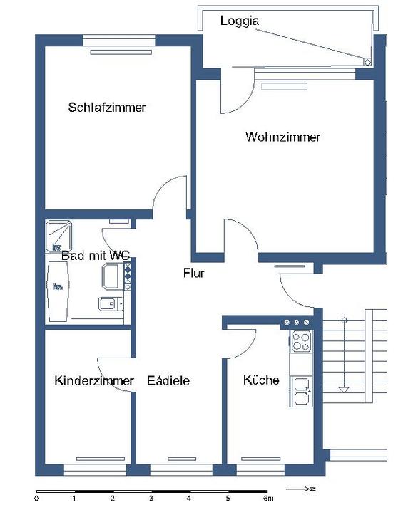 Wohnen in Fallersleben: Gut geschnittene 3-Zimmer-Wohnung - Photo 4
