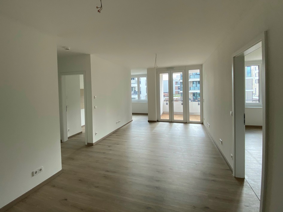 Wohnen in den Steimker Gärten: Moderne Wohnung mit Fußbodenheizung und Loggia - Foto 1