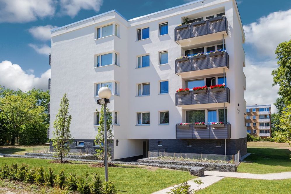 Bequem wohnen im Erdgeschoss – 3-Zimmer-Wohnung mit offener Küche in Detmerode - Foto 3