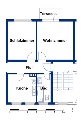 Mehr Freiraum: 2 Zimmer mit Mietergarten - Foto 5