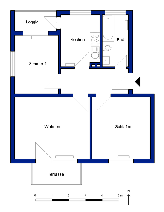 Ihr neues Zuhause mit eigener Terrasse und direktem Zugang zum Mietergarten - Foto 4