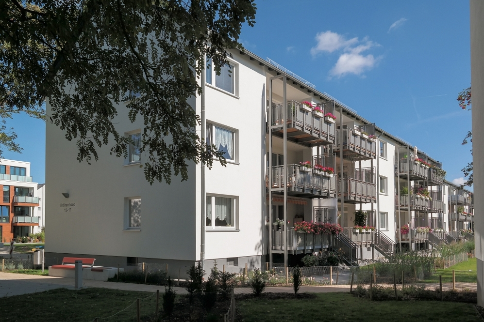 Freundliche 3‑Zimmer‑Wohnung mit großem Balkon in der Teichbreite - Foto 3