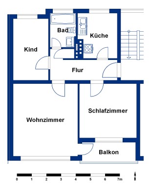 Gepflegte 3‑Zimmer‑Wohnung in angenehmer Wohnlage - Photo 5